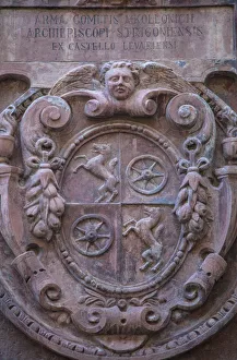 Old Town Hall Prints: Coat of arms in Old Town Hall, Bratislava, Slovakia
