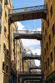 Southwark Prints: The cobbled street Shad Thames