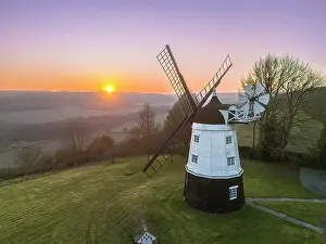 Buckinghamshire Prints: Cobstone Windmill, Ibstone, Buckingham, England, UK