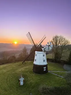 Buckinghamshire Prints: Cobstone Windmill, Ibstone, Buckingham, England, UK