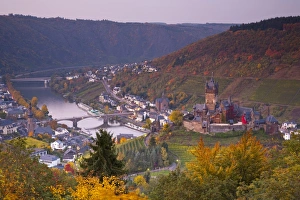 Cochem Castle, Cochem, Rhineland / Mosel Valley, Germany