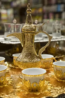 Images Dated 9th October 2020: Coffee jug, Spice Bazaar, Istanbul, Turkey