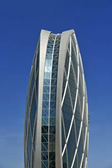 Images Dated 13th January 2015: The Coin building Aldar headquarters, one of the largest real estate companies in