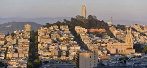 Images Dated 15th July 2013: Coit Tower and Telegraph Hill, San Francisco, California, USA