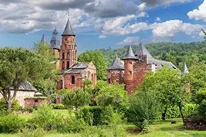 Limousin Prints: Collonges-la-Rouge, Correze, Nouvelle-Aquitaine, France