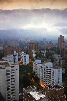 Images Dated 11th February 2010: Colombia, Antioquia, Medellin, High rise condominiums at El Poblado known as the Milla