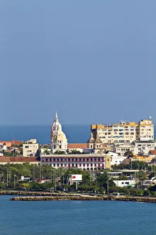 Colombia, Bolivar, Cartagena De Indias, Old walled city