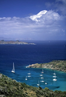St Barthelemy Prints: Colombier, St