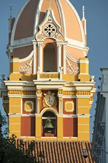 Colonial Architecture in the UNESCO World Heritage Site area, Old City, Cartagena