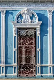 Cuba Prints: Colonial House in Sancti Spiritus, Sancti Spiritus Province, Cuba