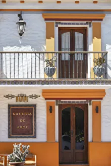 Colonial style architecture at the 'Nanni Art Gallery' (Bodega Nanni winery) Colonial style architecture at the 'Nanni Art Gallery' (Bodega Nanni winery)