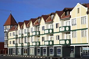 South West Africa Gallery: Colonial style buildings in Swakopmund, Namibia