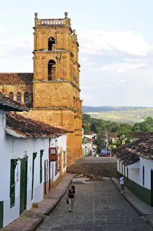 Colonial town of Barichara, Colombia, South America
