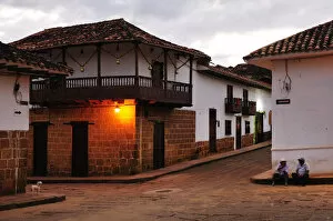 Images Dated 2nd July 2012: Colonial town of Barichara, Colombia, South America