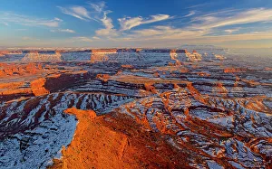 Fresh Water Prints: Colorado River canyon from Dead Horse Point, Dead Horse Point State Park, Utah, USA