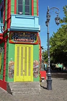 Images Dated 27th April 2023: The colorful 'Caminito de La Boca', Buenos Aires, Argentina