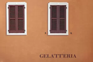 Images Dated 22nd April 2021: Colorful details in the historical borough of Fontanellato, Parma, Emilia Romagna, Italy