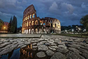 Coliseum Prints: Colosseum, UNESCO World Heritage Site, Rome, Lazio region, Italy