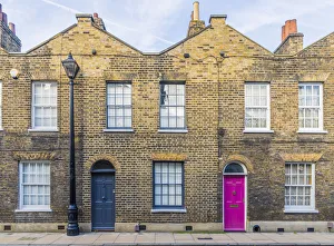 Images Dated 12th March 2020: Colourful 19th Century Georgian architecture, Waterloo, London, England