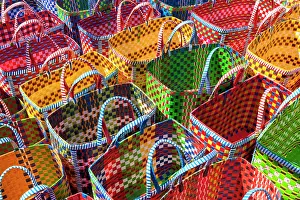Bagan Prints: Colourful bags made by hand, Bagan, Myanmar (Burma), Asia