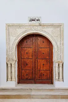 Medina Prints: Colourful door, Hammamet, Tunisia