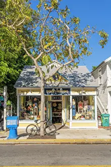 Shop Prints: Colourful facade, Key West, Florida Keys, Florida, USA