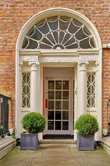 Leinster Prints: The colourful Georgian Doors of Dublin are the most important historical architectural hallmark of this city