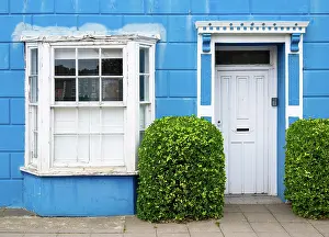 Georgian Prints: Colourful houses of Aberaeron, Ceredigion, Wales
