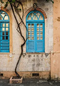 Colourful streets of Carmo, Historic Centre, Salvador, State of Bahia, Brazil