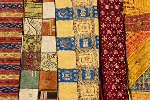 Turkish Collection: Colourful Turkish rugs for sale in Goreme