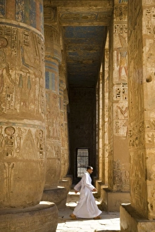 Luxor Prints: The colours of the original painting dating from