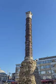 Images Dated 7th September 2018: Column of Constantine, Burnt Stone, Burnt Pillar, Istanbul, Turkey