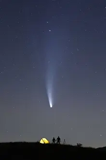 Emilia Romagna Prints: Comet NeoWise during a clear summer evening in Tuscany-Emilian Apennine National Park