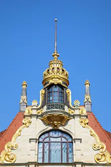 Leipzig Prints: Commerzbank Haus (Kaufhaus Ebert), Thomaskirchhof, Leipzig, Saxony, Germany