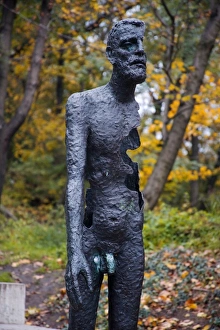 Commemorate Prints: Communism sculpture in Mala Strana, Prague, Czech Republic
