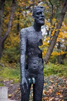 Images Dated 27th October 2007: Communism sculpture in Mala Strana, Prague, Czech Republic