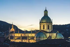 Como, Lombardy, Italy. Como Cathedral (Duomo) dedicated to the Assumption of the Blessed