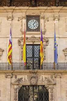 Images Dated 6th October 2017: Consell Insular building, Palma, Mallorca (Majorca), Balearic Islands, Spain
