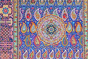 Contemporary Azerbaijani carpet, Azerbaijan National Carpet Museum, Baku, Azerbaijan