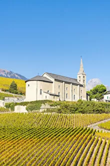Conthey, Canton of Valais, Switzerland, Europe