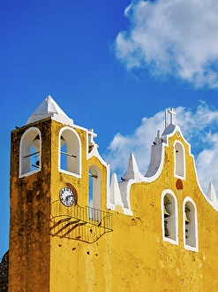 San Antonio Prints: Convent of San Antonio de Padua, Izamal, Yucatan State, Mexico