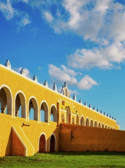 Arcade Prints: Convent of San Antonio de Padua, Izamal, Yucatan State, Mexico