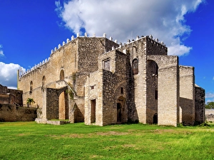 San Antonio Prints: Convent of San Antonio de Padua, Izamal, Yucatan State, Mexico