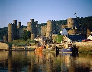 World Destinations Gallery: Conwy Castle & River Conwy