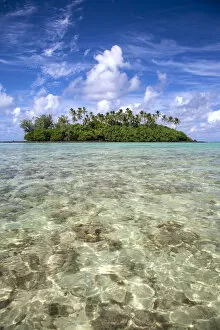 Images Dated 6th June 2018: Cook Islands, Aitutaki Atoll, Lagoon