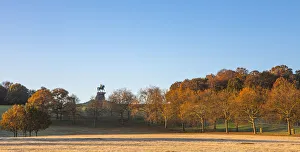 Images Dated 22nd January 2021: Copper Horse Statue of King George III, Windsor Great Park, Windsor, Berkshire