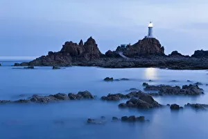 Images Dated 29th March 2010: Corbiere Lighthouse, Jersey, Channel Islands, UK
