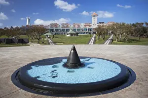World War 2 Prints: Cornerstone of Peace and Okinawa Prefectural Peace Memorial Museum inside Memorial