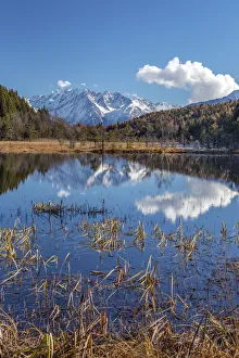 Corno Baitone Prints: The Corno Baitone, the southernmost peak of the Adamello range, reflecting in