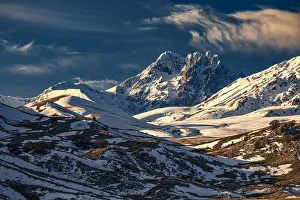 Grande Prints: Corno Grande snow capped. Abruzzo, Italy